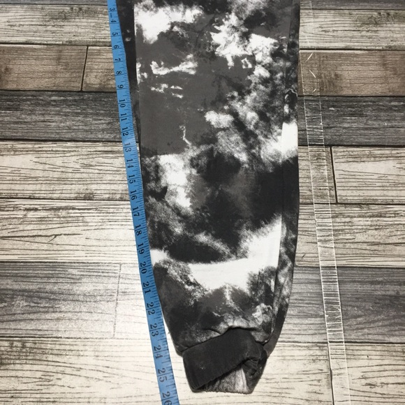 Zella Sweatpants Joggers Women’s S Gray White Tie Dye Pull On (Inseam 26) - Picture 2 of 9